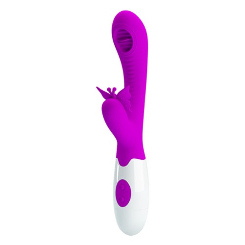 Vibrador Con Lamido Y Vibración - Pretty Love