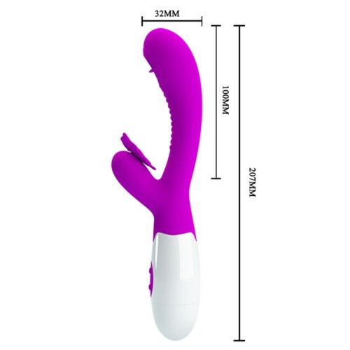 Pretty Love Rabbit Vibrator - Licking & Vibrating