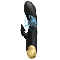 Pretty Love Vibrador De Lujo Bañado En Oro Negro
