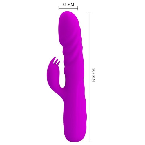 Pretty Love - Melanie Rabbit Vibrator Purple