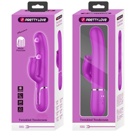 Pretty Love Rabbit Vibrator - Dual Stimulation Experience