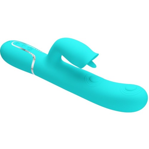 Vibrador Rabbit Con Licking Pretty Love para Placer Dual