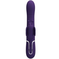 Pretty Love 4 In 1 Butterfly Rabbit Vibrator Purple