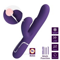 Pretty Love Pearl G-Spot Vibrator 3-In-1 Purple - Ultimate Pleasure