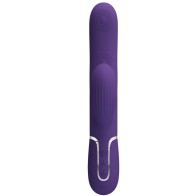 Pretty Love Pearl G-Spot Vibrator 3-In-1 Purple - Ultimate Pleasure