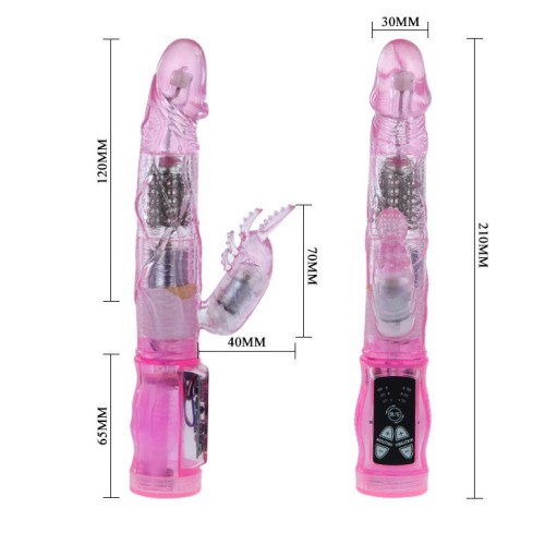 Baile Mini Rabbit Intimate Lover - Versatile Vibrator