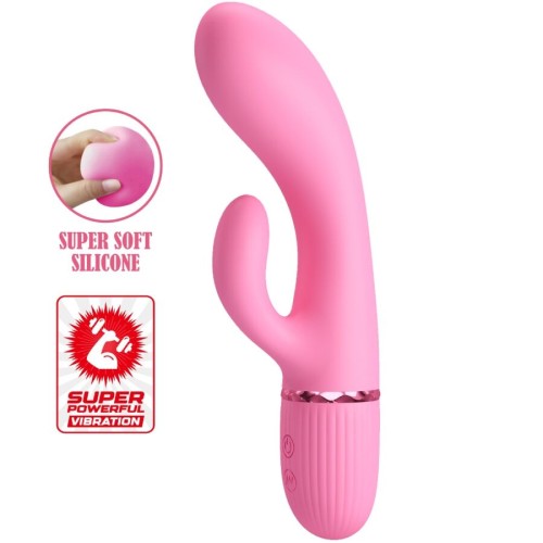 Pretty Love Marski Rabbit & G-Spot Vibrator Pink