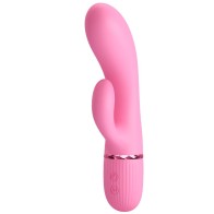 Pretty Love Marski Rabbit & G-Spot Vibrator Pink