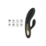 Luz Splendor Rabbit Vibrator Black