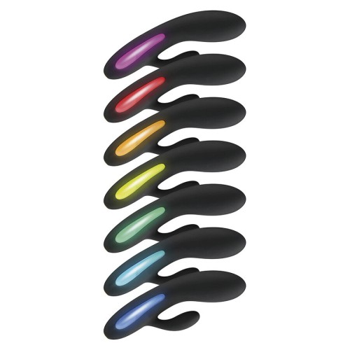 Luz Splendor Rabbit Vibrator Black