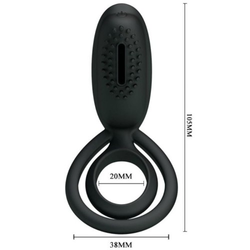Pretty Love Esther - Vibrating Ring with Clitoral Stimulator