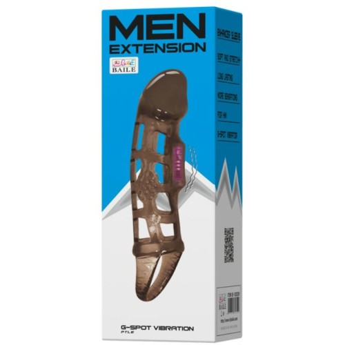 Baile Vibrating Penis Extender with Strap