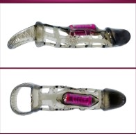 Baile Vibrating Penis Extender with Strap
