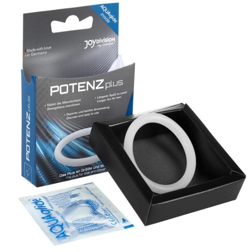 Plus Penis Ring White for Enhanced Erections