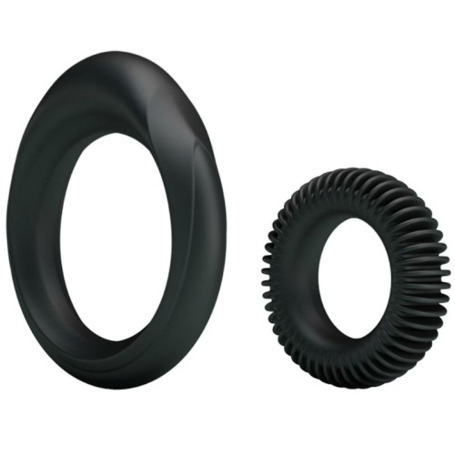 Manhood Silicone Ring Set for Enhanced Pleasure