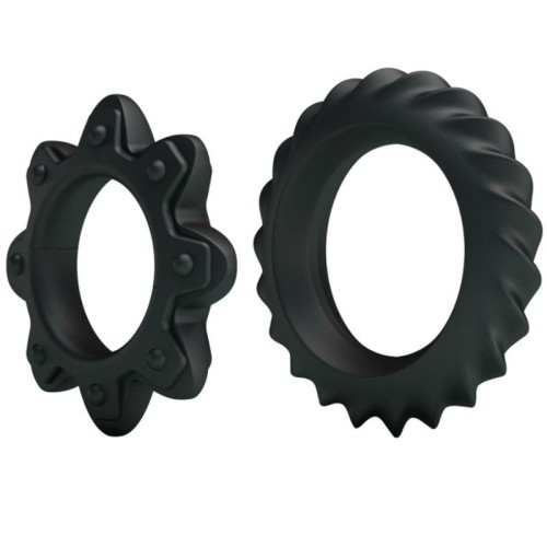 Flowering Silicone Ring Set for Enhanced Pleasure