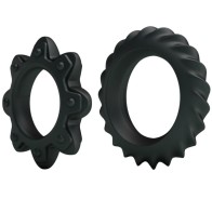 Flowering Silicone Ring Set for Enhanced Pleasure