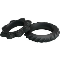 Flowering Silicone Ring Set for Enhanced Pleasure