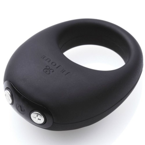 Mio Black Vibrating Ring for Shared Pleasure