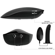 Pretty Love Vito Strap On with Hollow Vibrator 17.3 cm