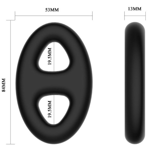 Super Soft Double Silicone Ring