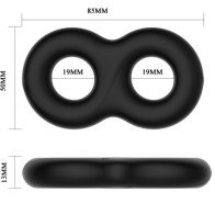 Double Silicone Ring for Enhanced Sexual Experience