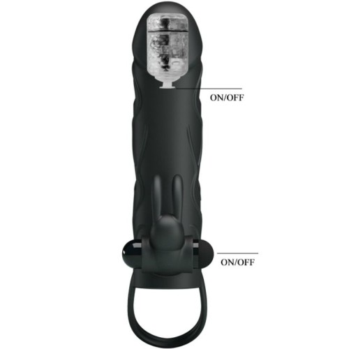 Silicone Sleeve with Vibration 14 cm 2.0