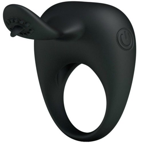 Vibrating Ring with Tongue - Enhanced Intimacy