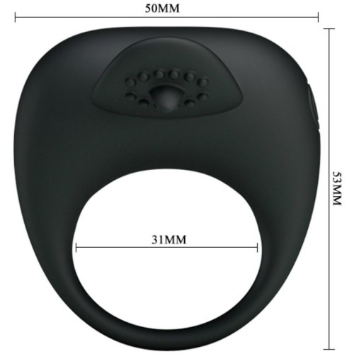Vibrating Ring with Tongue - Enhanced Intimacy