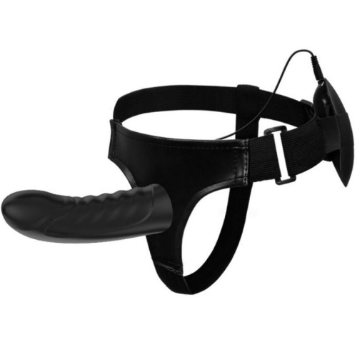 Marvin Vibrating Strap-On Dildo with Harness