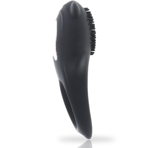 Colosseo Anillo Control Remoto Negro para Placer Mejorado