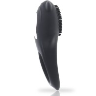Colosseo Anillo Control Remoto Negro para Placer Mejorado
