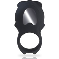 Colosseo Anillo Control Remoto Negro para Placer Mejorado