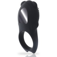 Colosseo Anillo Control Remoto Negro para Placer Mejorado