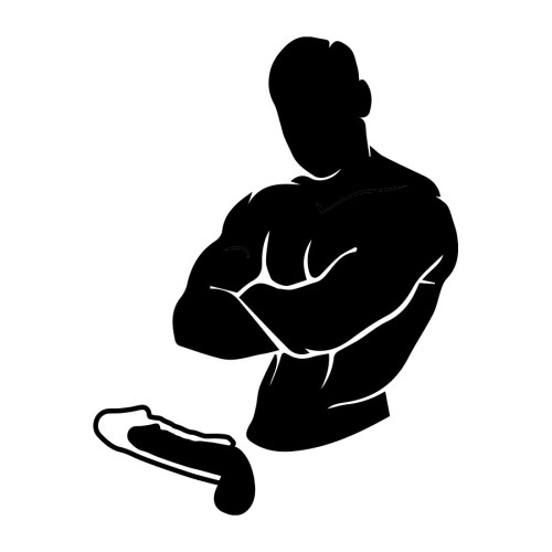 Comfortable Black Silicone Penis Extender for More Girth