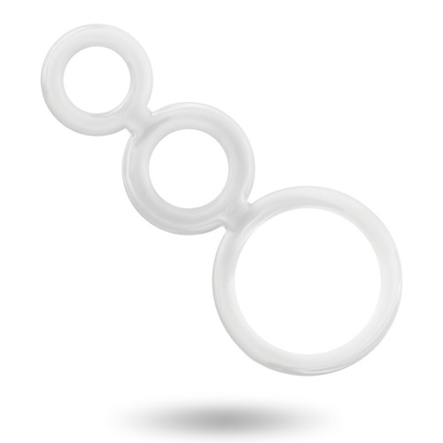 Penis and Testicle Rings Set for Enhanced Pleasure