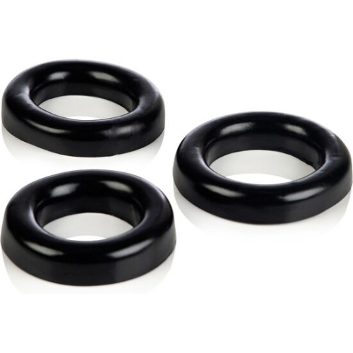 Colt Set of 3 Cock and Ball rings for Enhanced Pleasure