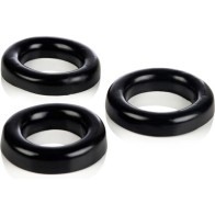 Colt Set of 3 Cock and Ball rings for Enhanced Pleasure