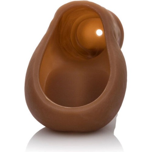 Brown Pee Packer Penis Sleeve for Enhanced Pleasure