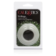 Glow-in-the-Dark Ring Set - Three Sizes for Ultimate Pleasure