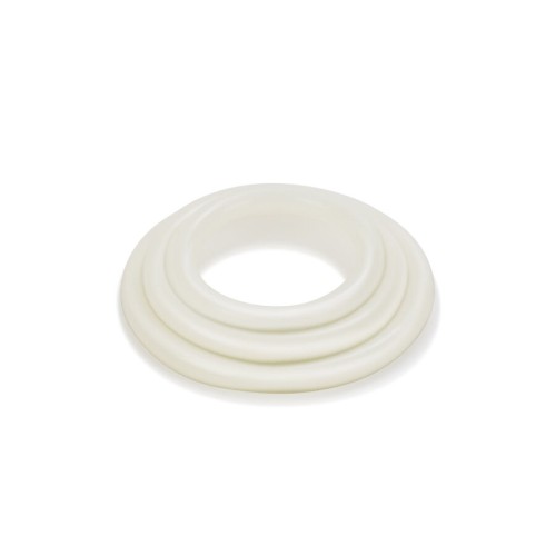 Glow-in-the-Dark Ring Set - Three Sizes for Ultimate Pleasure