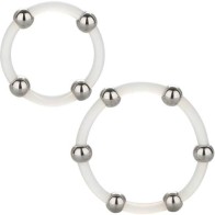 Silicone Rings with Steel Beads for Extended Pleasure