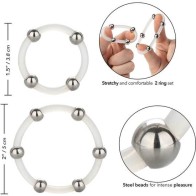 Silicone Rings with Steel Beads for Extended Pleasure