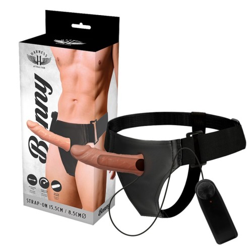 Hollow Harness Benny with Vibrator 15cm