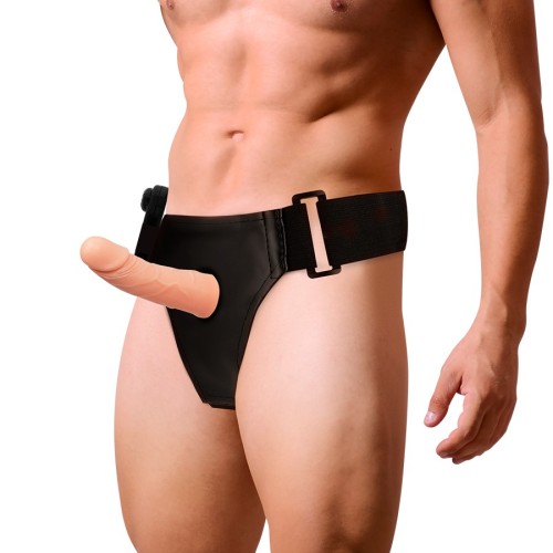 Hollow Harness with Powerful Vibrator for Enhanced Pleasure