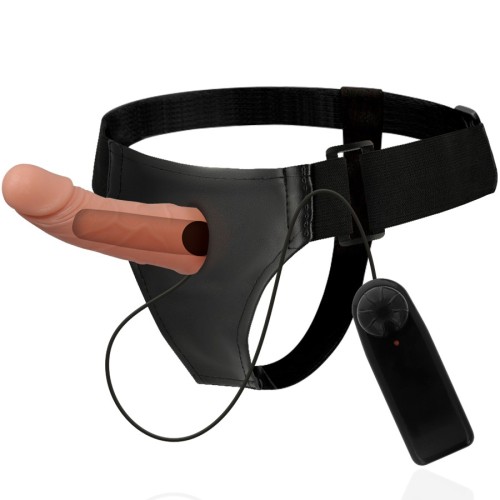 Hollow Harness with Powerful Vibrator for Enhanced Pleasure