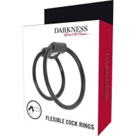 Darkness Duo Cock Rings for Enhanced Pleasure