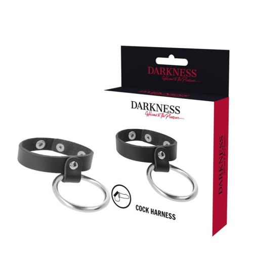 Darkness Metal Cock & Ball Ring