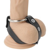 Darkness Penis and Testicle Ring Bondage | BDSM Pleasure