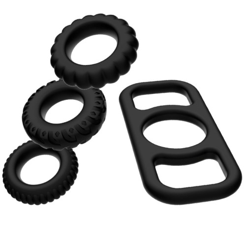 Set of Silicone Rings for Enhanced Performance